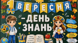 1 Вересня — День знань 🌟
