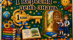 1 вересня — Дня знань для 1 класу 🎒✨