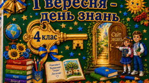 1 вересня — Дня знань для 4 класу 🎒✨