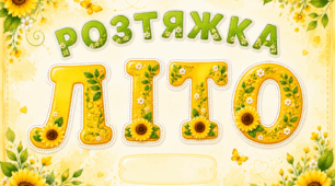 Розтяжка «ЛІТО»