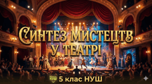 Тестування для 5 класу НУШ за темою "Синтез мистецтв у театрі". Музичне мистецтво(Рубля)