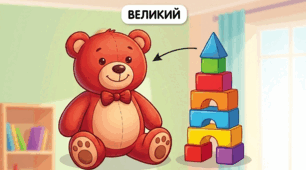 Гра "Великий - маленький"