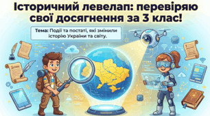 Історичний левелап: перевіряю свої досягнення за 3 клас!