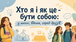 Хто я і як це - бути собою: у школі, вдома, серед друзії