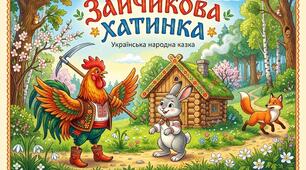 Заняття з розвитку мовлення  Тема: Переказ казки «Зайчикова хатинка»