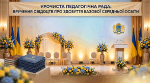 Сценарій урочистої педагогічної ради з нагоди вручення свідоцтв про здобуття базової середньої освіти випускникам 9 класу (дистанційний формат)