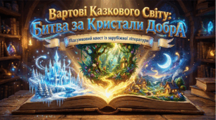 Підсумковий квест із зарубіжної літератури "Вартові Казкового Світу: Битва за Кристали Добра"