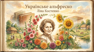 «Українське альфреско» Ліни Костенко