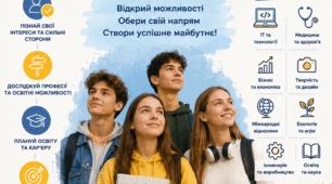 Постер «Профорієнтація в старшій школі»