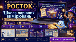 Росток 2 клас Ч.1 Урок 16 Метр і дециметр. Перетворення величин