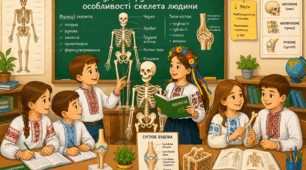 Будова, функції та особливості скелета людини
