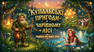 Сценарій літньої розваги "Купальські пригоди у чарівному лісі"