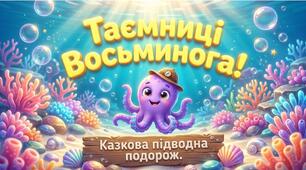 🐙 Таємниця восьминога – захоплива морська пригода для дітей! 🌊