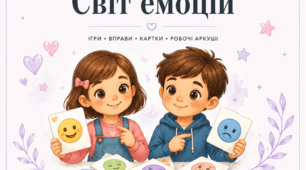 Світ емоцій. Дидактична гра для розвитку емоційного інтелекту дітей