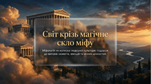 6 клас НУШ. Поняття про міф, його відмінності від казки та легенди. Презентація, інфографіка, робочий аркуш
