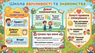 Як познайомитися з однокласниками та однокласницями