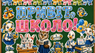 🍁 Оформлення «Привіт, школо!» 🍁 Перший дзвоник