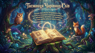 2 клас Службові слова "Таємниця чарівних слів"