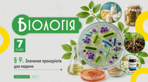 Значення прокаріотів для людини. Презентація, інфографіка, робочий аркуш