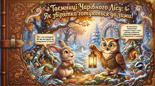 2 клас ЯДС "Як тварини готуються до зими"
