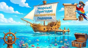 Морські пригоди. Математична подорож».
