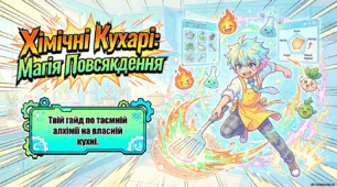 Презентація позакласного заходу з хімії "Хімічні кухарі: магія повсякдення"
