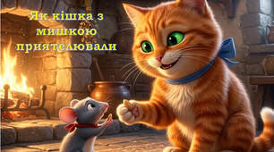 Казка "Як кішка з мишкою приятелювати"
