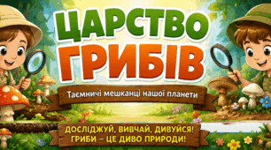 Царство грибів (робочі аркуші)