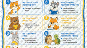 Стенд «Правила класу» для НУШ. Стенд для оформлення класу НУШ. стенд правила класу НУШ. правила класу НУШ.