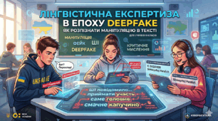 Презентація і завдання до уроку "Лінгвістична експертиза в епоху Deepfake"