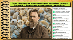 Біосфера як цілісна глобальна екологічна система. Учення В. І. Вернадського про біосферу та ноосферу. Біологія. 9 клас НУШ (2026). До підручника Балан П., Козленко О. та ін.