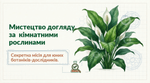 Технологія догляду за кімнатними рослинами.