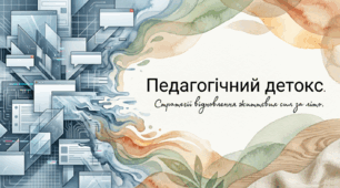Тренінг "Педагогічний детокс. Стратегії відновлення життєвих сил за літо"