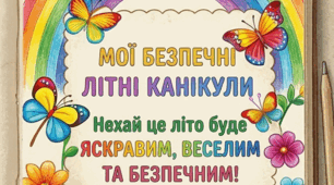 Буклет "Безпечні літні канікули"