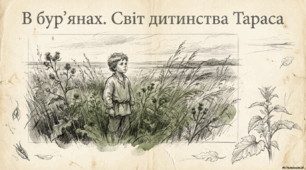 Артбук за повістю Степана Васильченка «В бур'янах»