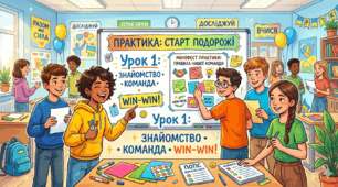 НАВЧАЛЬНО-ПІЗНАВАЛЬНА ПРАКТИКА З ІСТОРІЇ 6-7 КЛАС. ЗУСТРІЧ 1: ЗНАЙОМСТВО. СТАРТ ПОДОРОЖІ У СВІТ ЗНАНЬ ТА КОМАНДНОЇ ВЗАЄМОДІЇ.