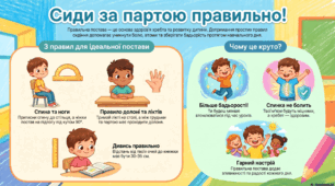 Хто має правильну поставу. Вправи для формування правильної постави і стопи (практична робота)