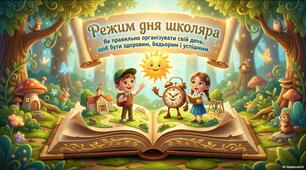 Презентація «Режим дня школяра»