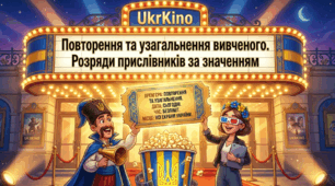 Повторення та узагальнення вивченого.  Розряди прислівників за значенням