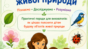 Серія дидактичних плакатів «Будова живої природи»