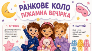 Ранкове коло. ПІЖАМНА вечірка