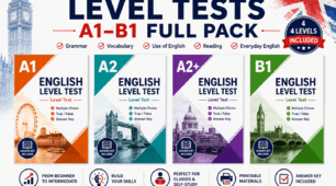 Лексико-граматичні тести A1 A2 A2+ B1 Full Pack