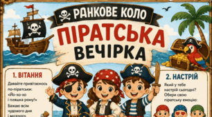 Ранкове коло. ПІРАТСЬКА вечірка