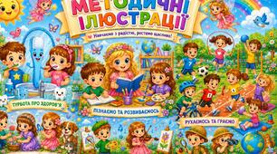 Методичні ілюстрації для ЗДО «День феї», «Чарівна зубна щітка» та «Маленькі чемпіони», " День пікніка", "День верблюда"