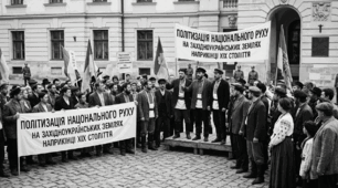 Політизація національного руху на західноукраїнських землях наприкінці ХІХ століття
