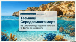Середземне море: секрети, наука та виживання