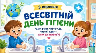 Презентація «Всесвітній день гігієни. Чистота — найкращий друг здоров'я!»- 3 вересня