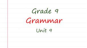 Prepare 9. Unit 9. Grammar
