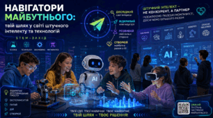 STEM-захід «Навігатори майбутнього: твій шлях у світі штучного інтелекту та технологій»