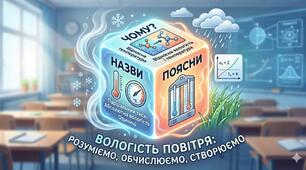 Кубик Блума"Вологість повітря"